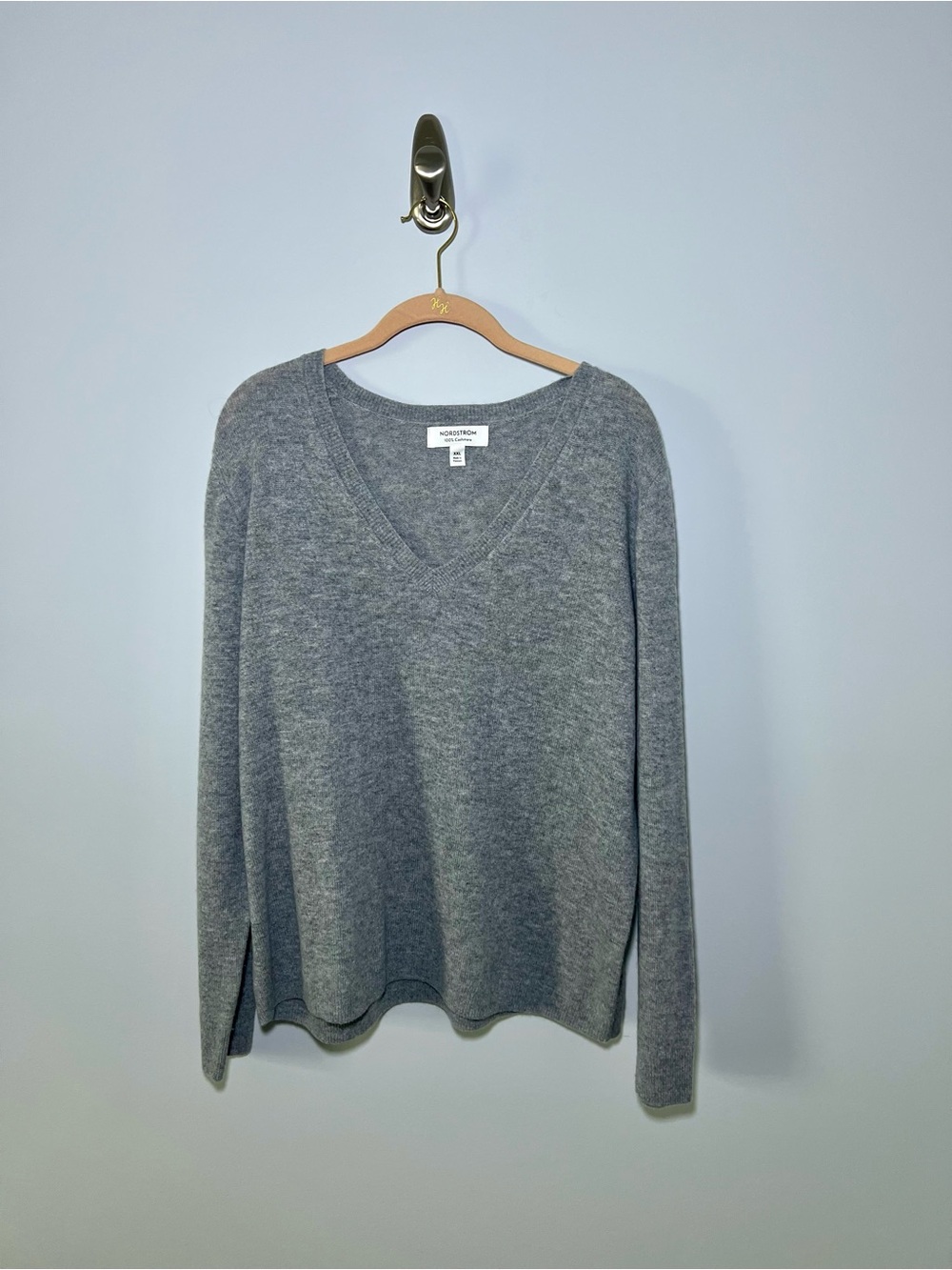 Nordstrom Cashmere V-Neck Sweater